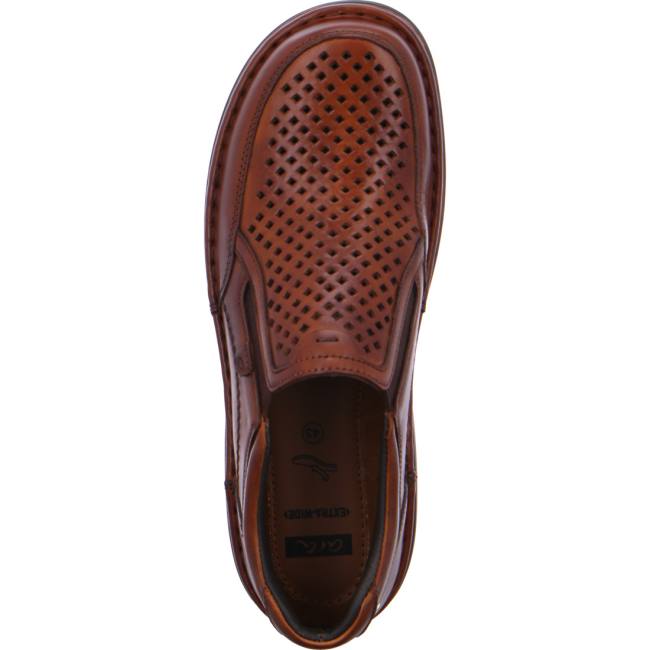 Ara Shoes Slip-ons Ben Men's Loafers Brown | ARA350HRG