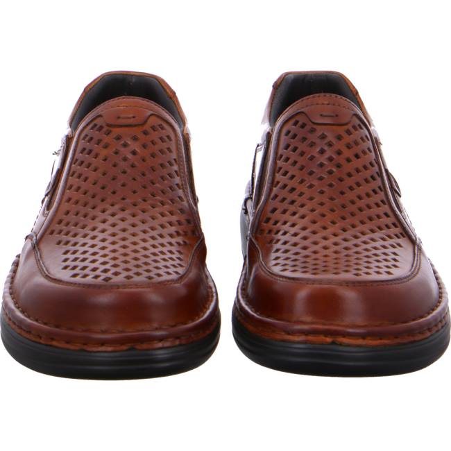 Ara Shoes Slip-ons Ben Men's Loafers Brown | ARA350HRG