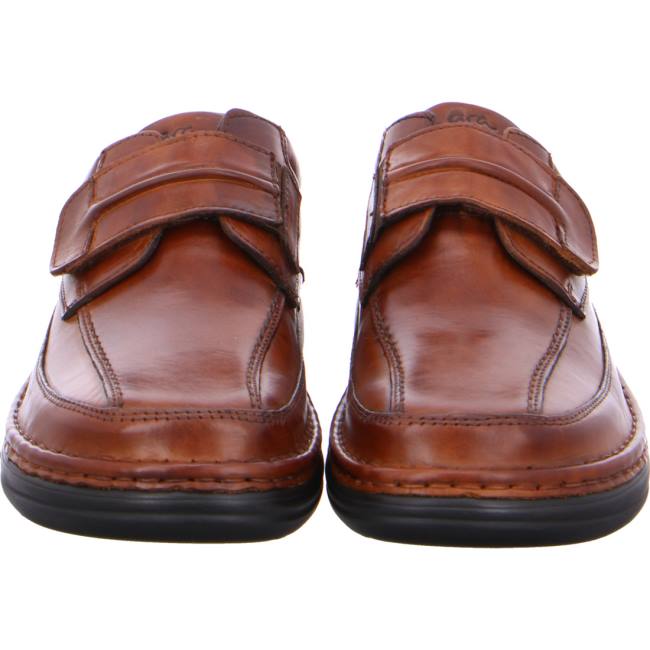 Ara Shoes Slip-ons Ben Men's Loafers Brown | ARA856SNO