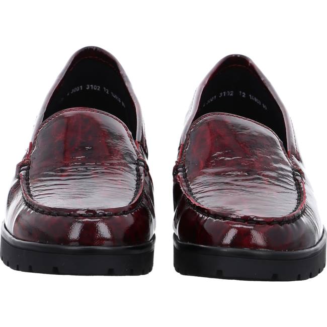 Ara Shoes Slip-ons Dallas Chianti Women's Loafers Red | ARA792TWX