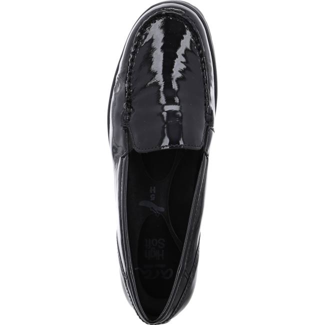 Ara Shoes Slip-ons Dallas Women's Loafers Black | ARA208FKY