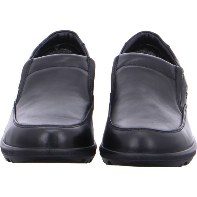 Ara Shoes Slip-ons Finn Men's Loafers Black | ARA307AWJ