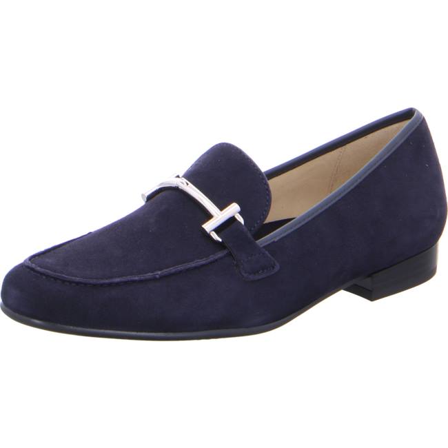 Ara Shoes Slip-ons Kent Women\'s Loafers Blue | ARA460FIU