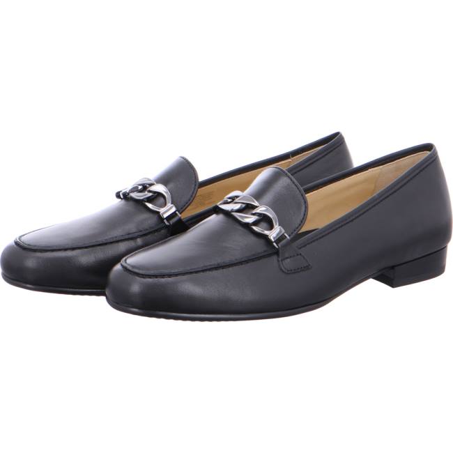 Ara Shoes Slip-ons Kent Women's Loafers Black | ARA481VSL