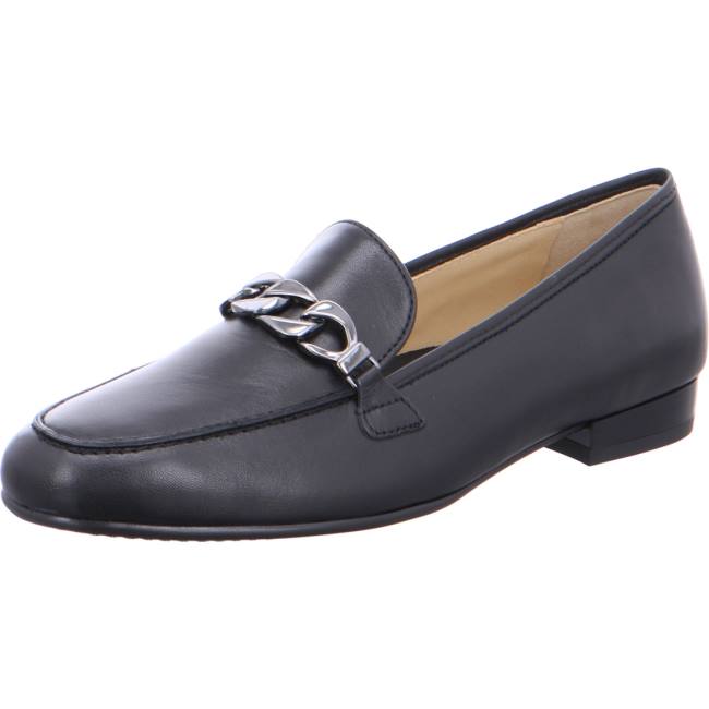 Ara Shoes Slip-ons Kent Women\'s Loafers Black | ARA481VSL