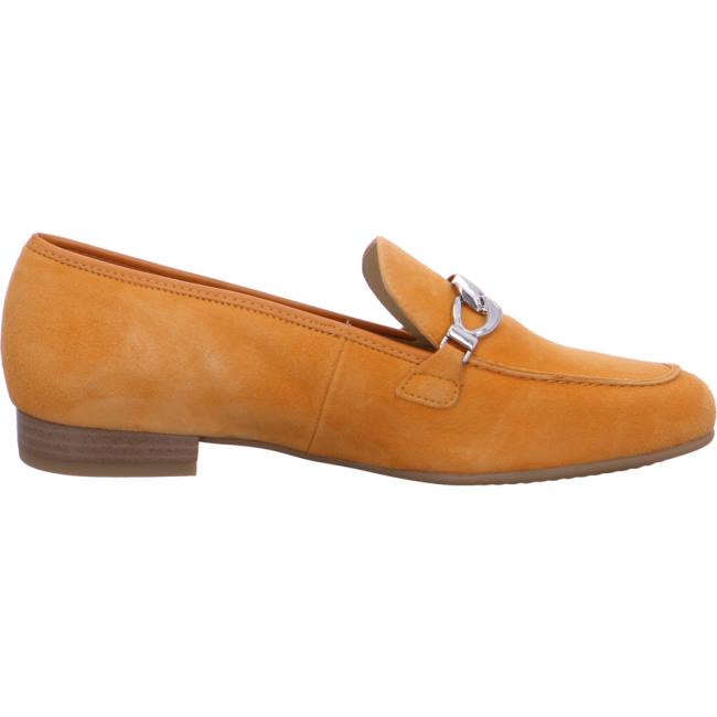 Ara Shoes Slip-ons Kent Women's Loafers Yellow | ARA723WKG