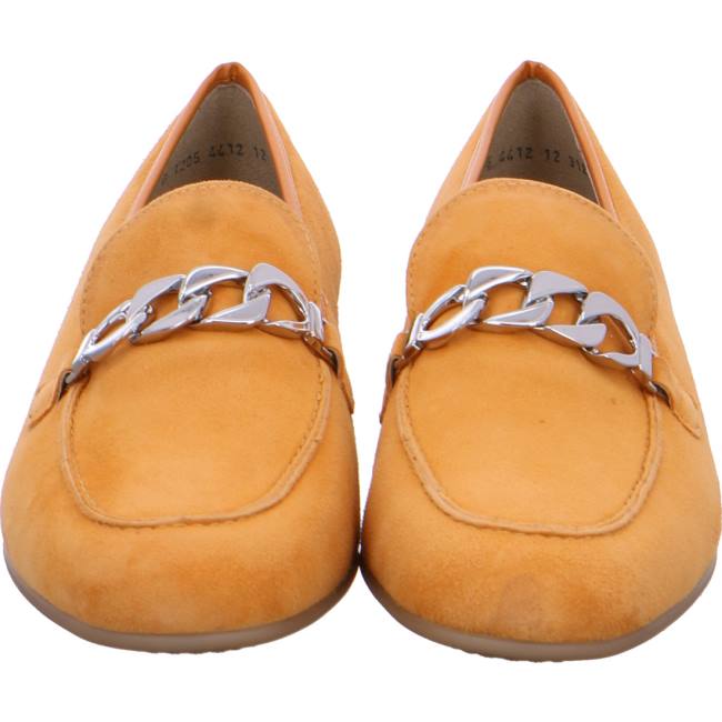 Ara Shoes Slip-ons Kent Women's Loafers Yellow | ARA723WKG