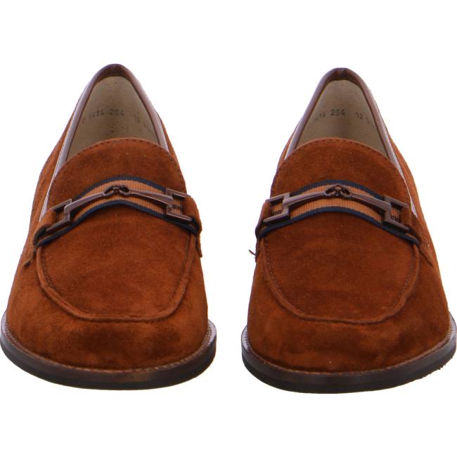 Ara Shoes Slip-ons Kent Women's Loafers Brown | ARA725WVR