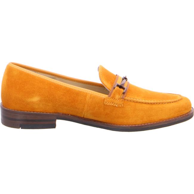 Ara Shoes Slip-ons Kent Women's Loafers Yellow | ARA947FBN