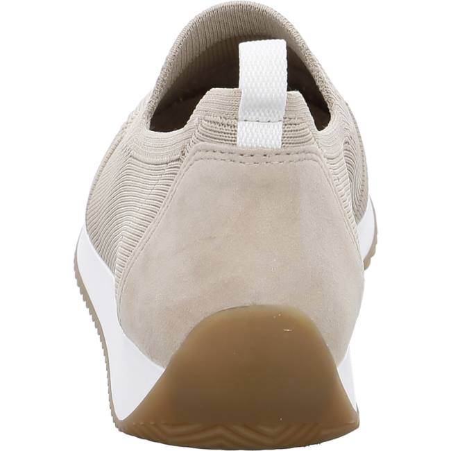 Ara Shoes Slip-ons Lissabon Sand Women's Loafers Beige | ARA702AWJ