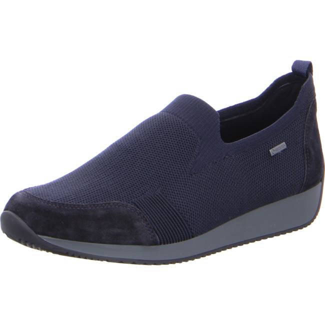 Ara Shoes Slip-ons Lissabon Women\'s Loafers Blue | ARA706AED