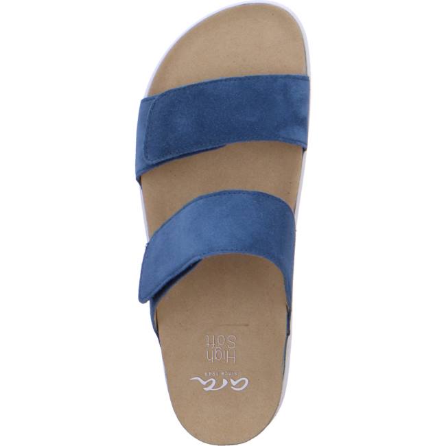 Ara Shoes Sylt Capri Women's Mules Blue | ARA746SYM