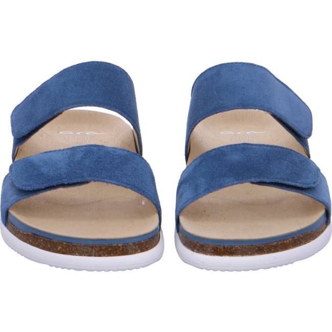 Ara Shoes Sylt Capri Women's Mules Blue | ARA746SYM