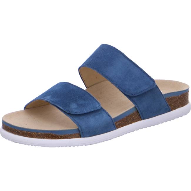 Ara Shoes Sylt Capri Women\'s Mules Blue | ARA746SYM