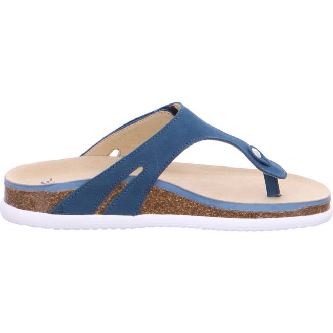 Ara Shoes Sylt Capri Women's Mules Blue | ARA806FOU