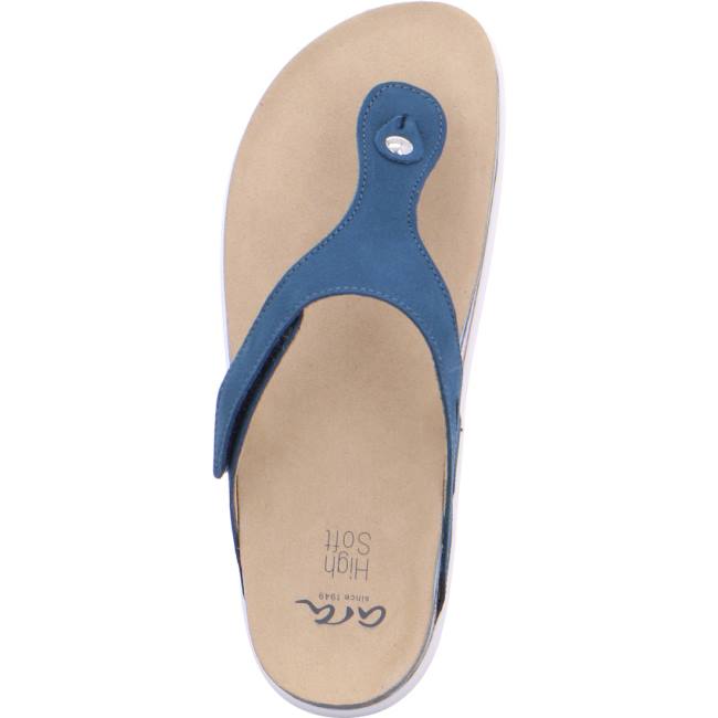 Ara Shoes Sylt Capri Women's Mules Blue | ARA806FOU