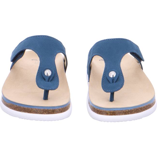 Ara Shoes Sylt Capri Women's Mules Blue | ARA806FOU