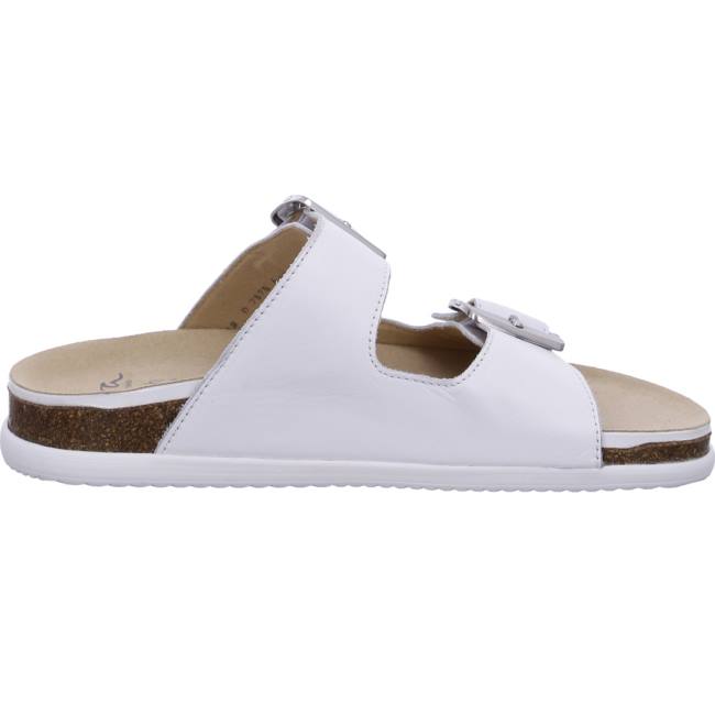 Ara Shoes Sylt Women's Mules White | ARA583LZR