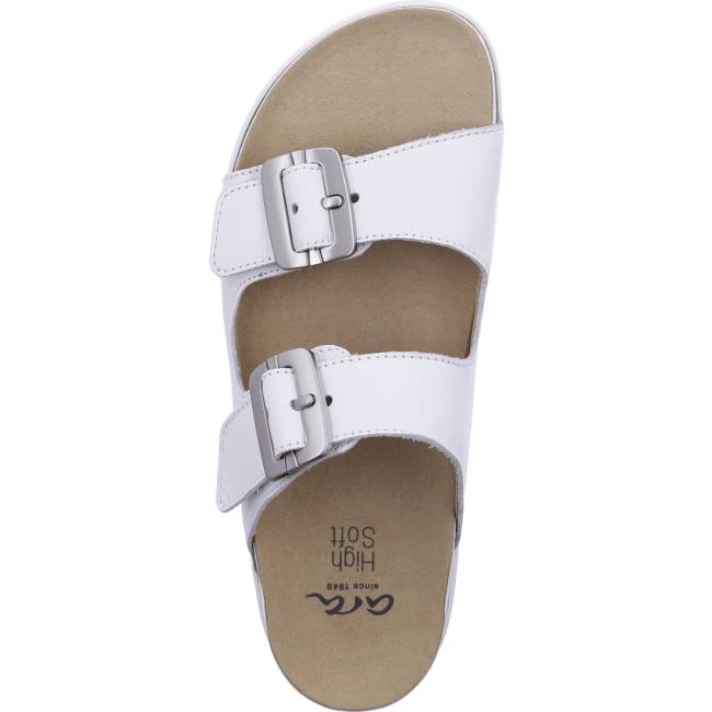 Ara Shoes Sylt Women's Mules White | ARA583LZR