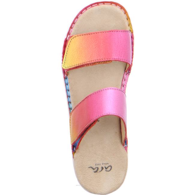 Ara Shoes Tampa Rainbow Women's Mules Rose | ARA896HNZ