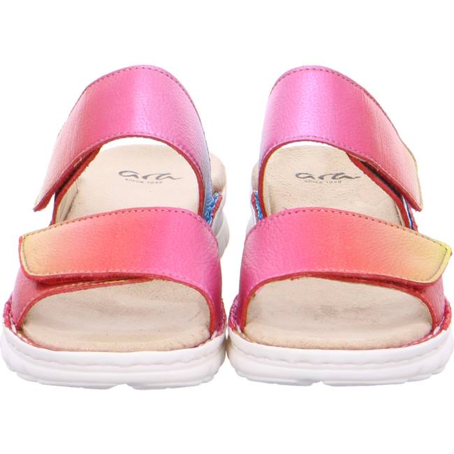 Ara Shoes Tampa Rainbow Women's Mules Rose | ARA896HNZ