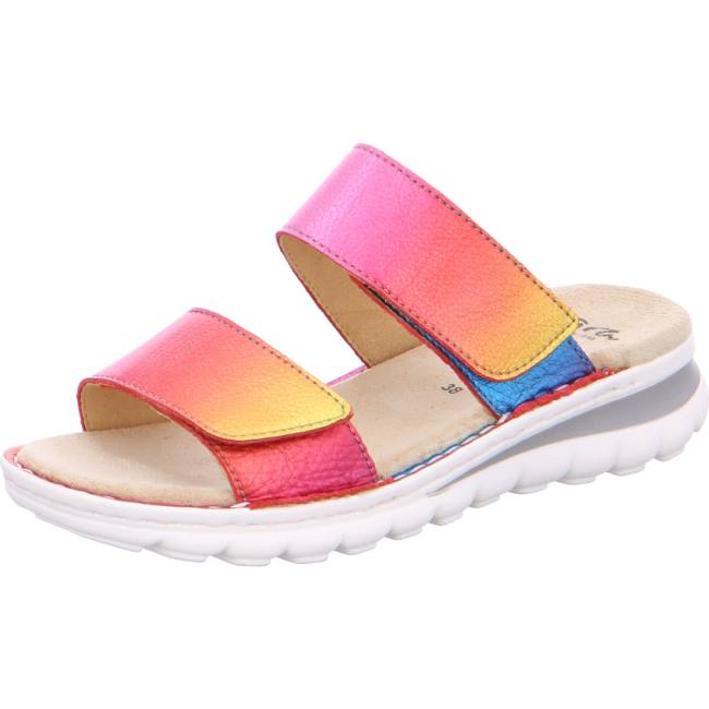 Ara Shoes Tampa Rainbow Women\'s Mules Rose | ARA896HNZ