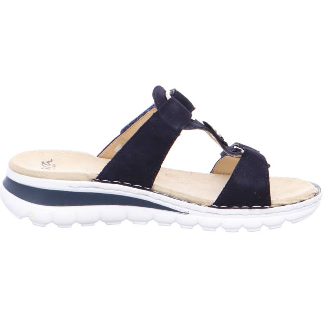 Ara Shoes Tampa Women's Mules Blue | ARA926OTJ