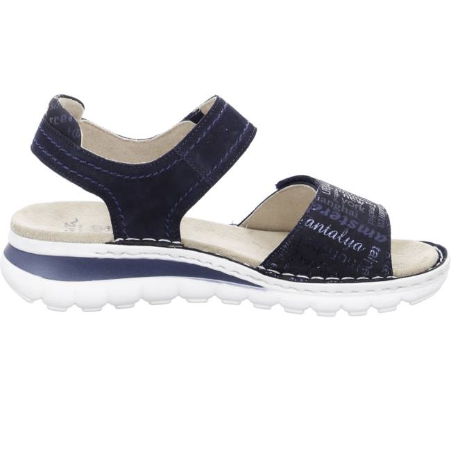 Ara Shoes Tampa Women's Sandals Blue | ARA384CDW