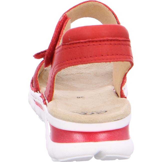 Ara Shoes Tampa Women's Sandals Red | ARA732NQX