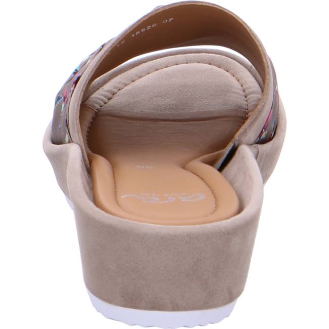 Ara Shoes Tivoli Women's Mules Beige | ARA045DPH