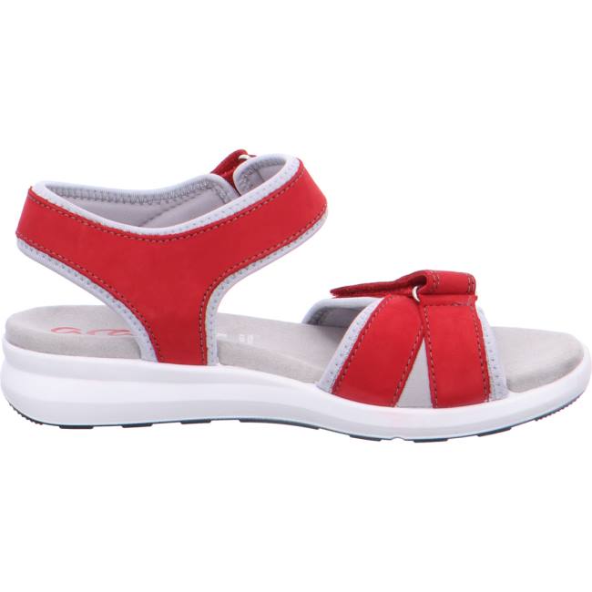 Ara Shoes Trekking Frisco Women's Sandals Red | ARA604XBZ