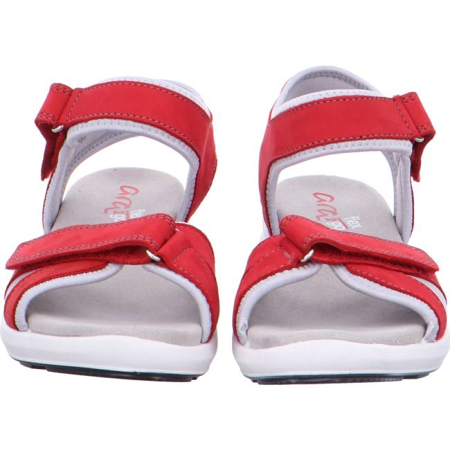 Ara Shoes Trekking Frisco Women's Sandals Red | ARA604XBZ