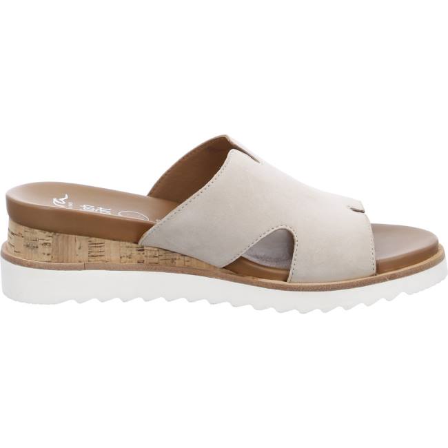 Ara Shoes Valencia Sand Women's Mules Brown | ARA287HFV