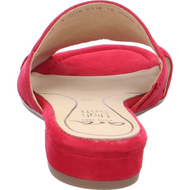 Ara Shoes Vegas Women's Mules Red | ARA452AKL