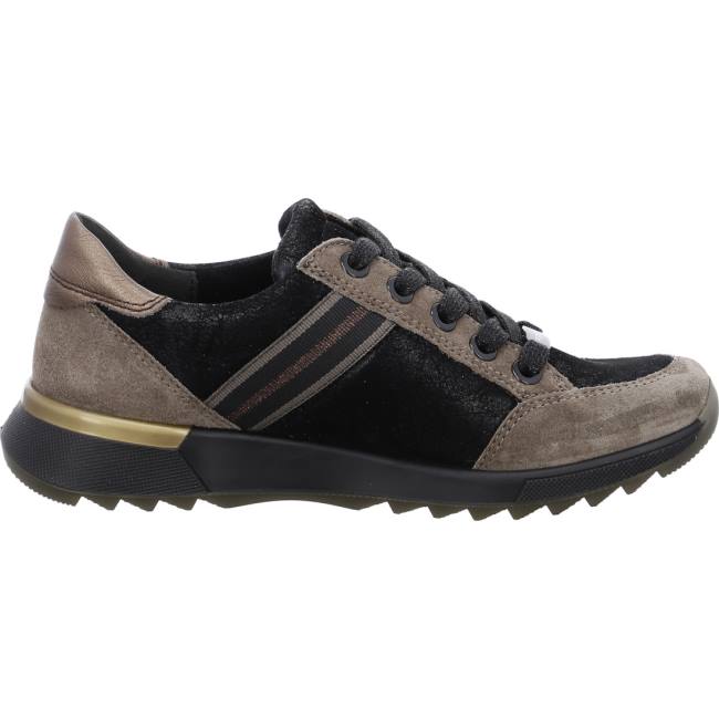 Ara Shoes Venice Taiga Women's Trainers Black | ARA593CJZ