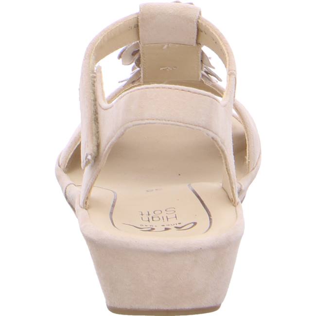 Ara Shoes Wedge Capri Women's Sandals Beige | ARA832WEJ