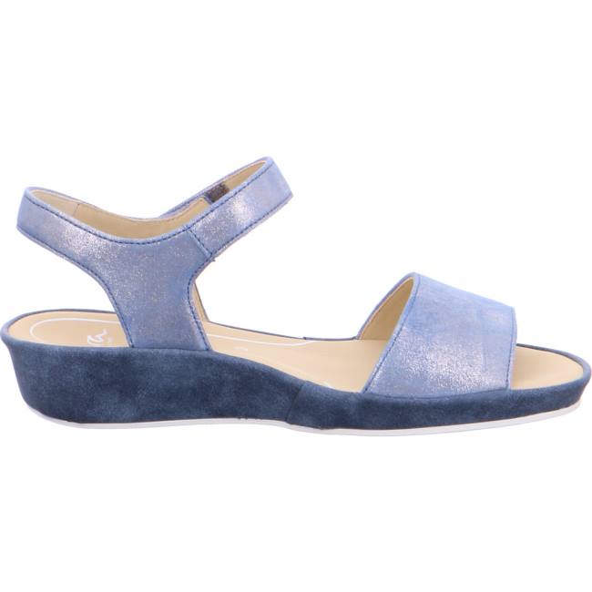 Ara Shoes Wedge Capri Women's Sandals Blue | ARA036THL