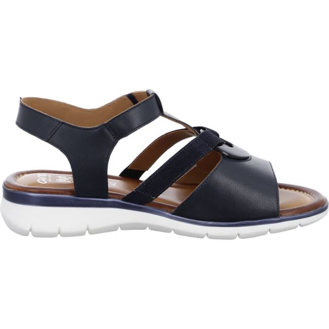 Ara Shoes Wedge Kreta Women's Sandals Blue | ARA026NFB