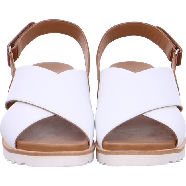 Ara Shoes Wedge Valencia Women's Sandals White | ARA389QVD