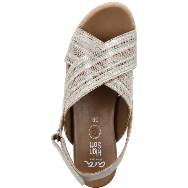 Ara Shoes Wedge Valencia Women's Sandals Multicolor | ARA597SBT