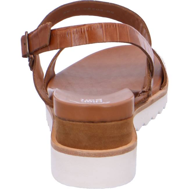 Ara Shoes Wedge Valencia Women's Sandals Brown | ARA982CZK